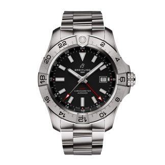 Breitling Avenger Automatic GMT 44mm Herenhorloge Zwart Roestvrij Staal A32320101B1A1