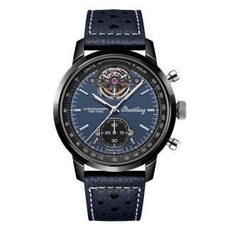 Breitling Top Time B21 Shelby Cobra Tourbillon 44mm Heren Horloge Blauw SB21251A1C1X1