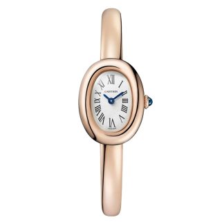 Cartier Baignoire De Cartier Horloge Mini Model Quartz uurwerk Rose Goud WGBA0047