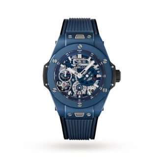 Hublot Big Bang MECA-10 Keramisch Blauw Chronograaf 45mm 414.EX.5123.RX