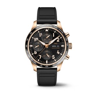 IWC Pilot's Performance Chronograaf 41mm Herenhorloge Zwart Rubber IW388309