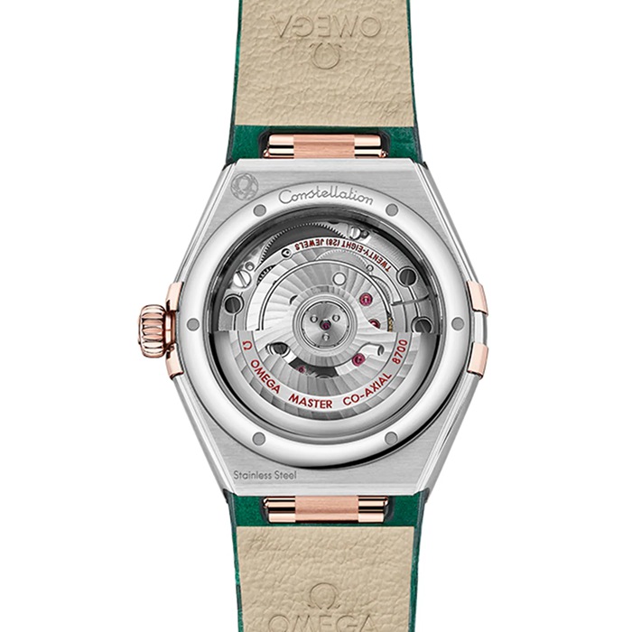 Omega Constellation Co-Axial Master Chronometer 29mm Dameshorloge Groen O13128292099001 - Afbeelding 2