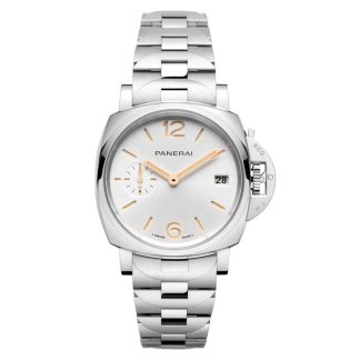 Panerai Luminor Due 38mm Dameshorloge Wit PAM01508