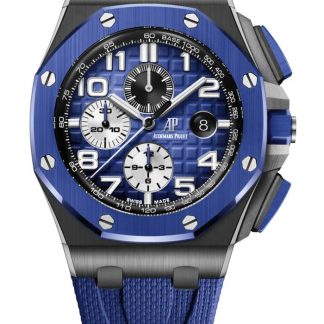 Replica Audemars Piguet Royal Oak Offshore Chronograaf Automatisch Blauw 26405CE-OO-A030CA-01