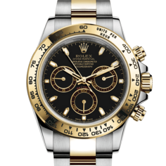 Replica Rolex Cosmograph Daytona Oyster 40 mm Oysterstaal en geelgoud 116503