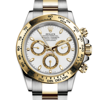 Replica Rolex Cosmograph Daytona Oyster 40 mm Oysterstaal en geelgoud 116503