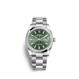 Replica Rolex Datejust 126200 36mm Mintgroen Oyster