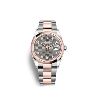 Replica Rolex Datejust 126201 36mm Leisteen Oyster