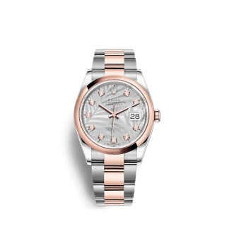 Replica Rolex Datejust 126201 36mm Zilver Oyster