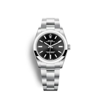 Rolex Rolex Oyster Perpetual 34mm Zwart