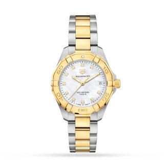 TAG Heuer Aquaracer 300 Quartz 32mm Dameshorloge Diamant Stip WBD1322.BB0320