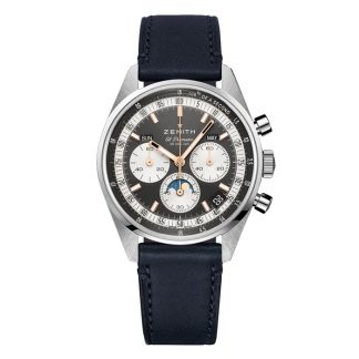 Zenith Chronomaster Origineel 38mm Herenhorloge Grijs 03.3400.3610/39.C910