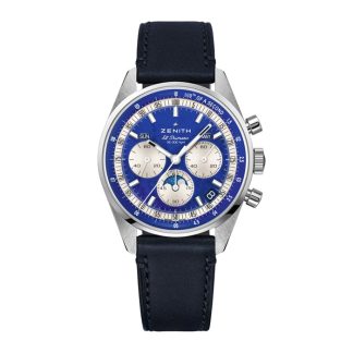 Zenith Chronomaster Origineel Lapis Lazuli 38mm Herenhorloge 03.3400.3610/51.C910