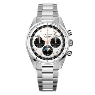 Zenith Chronomaster Origineel Staal 38mm Herenhorloge Zilver 03.3400.3610/38.M3200